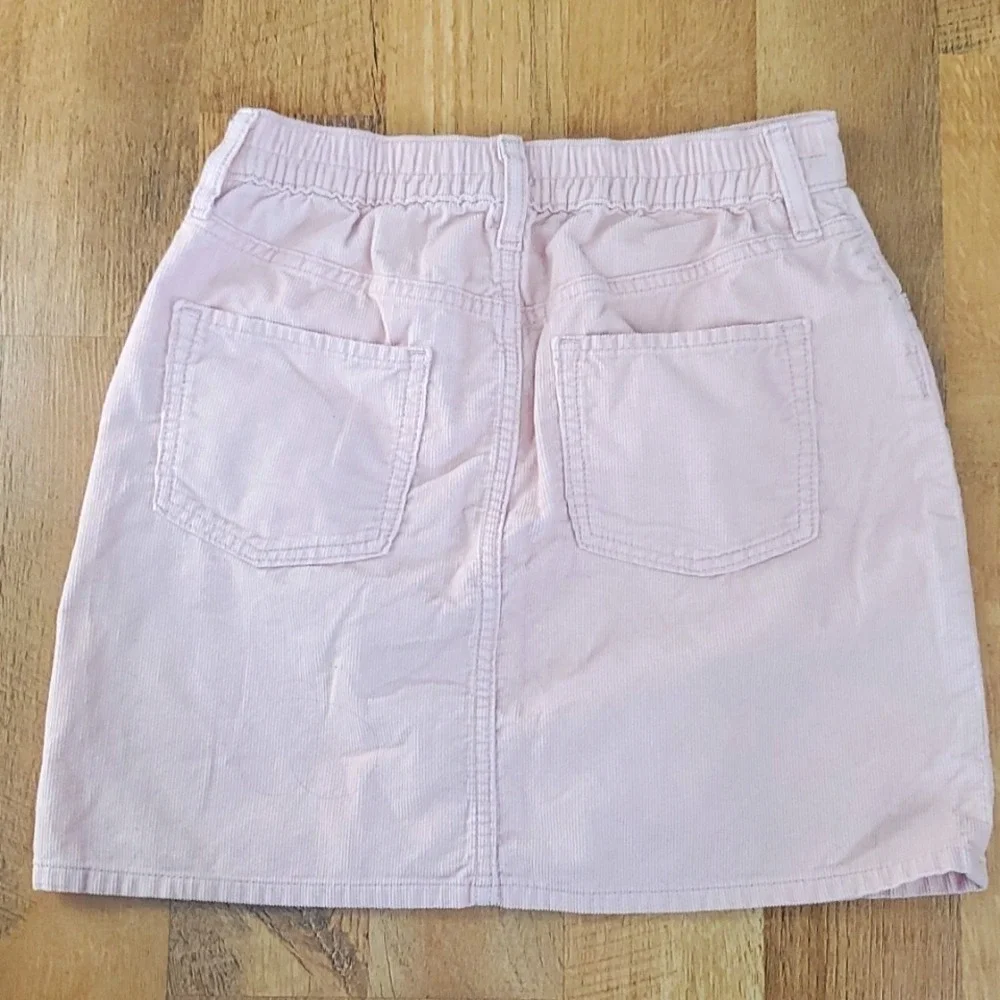 Old Navy Girls 14-16 Blush‎ Pink Corduroy Skirt